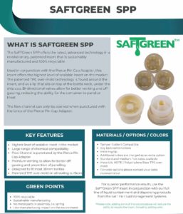SaFTFlo Fluid Management Systems | SafTGreen SPP Bottle Insert